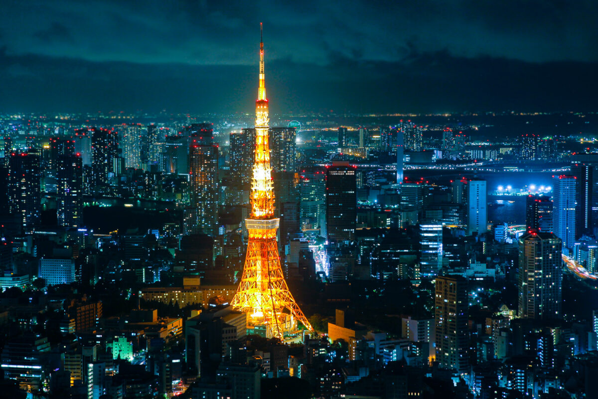 Tokyo Tower Night - Roppongi Hills