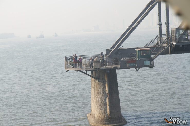 Discover North Koreas captivating coastal pier with breathtaking views.