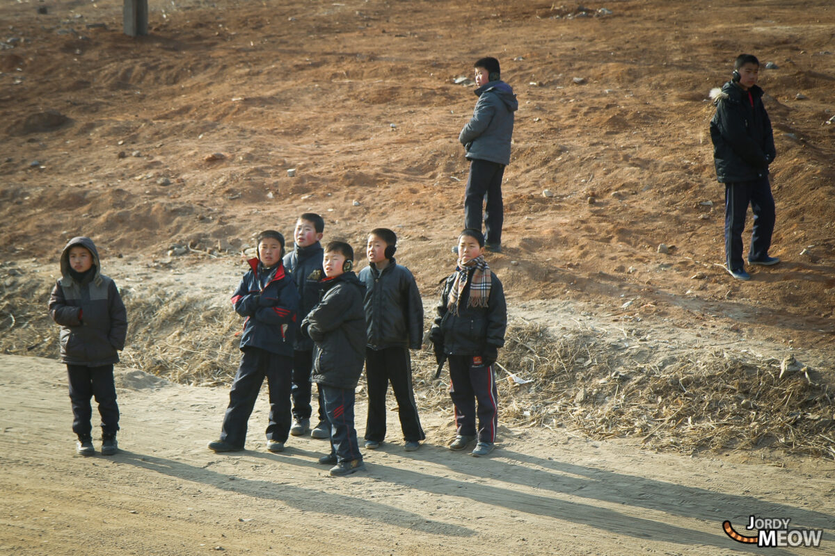 Curious Children in North Korea