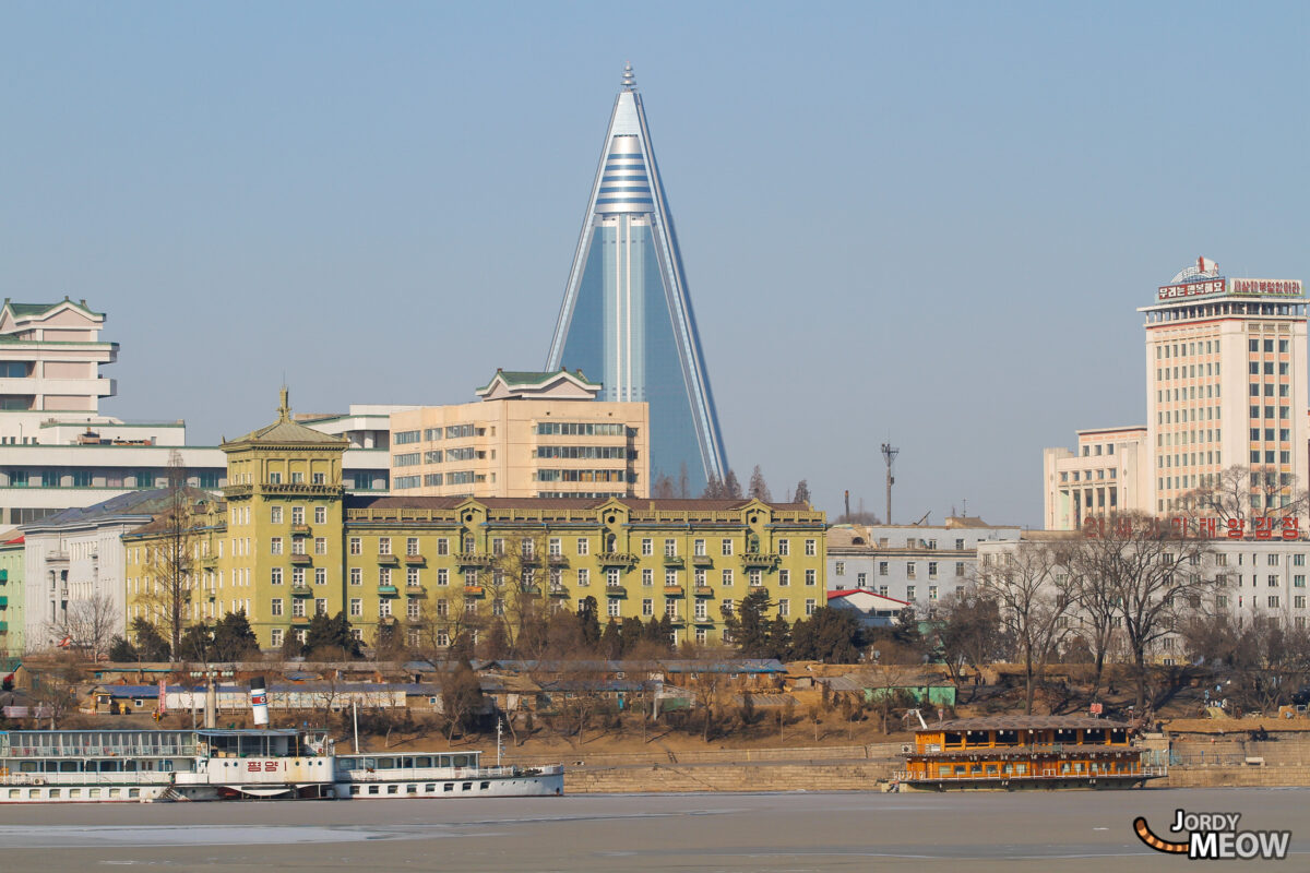 The Old and the Ryugyong in Pyongyang