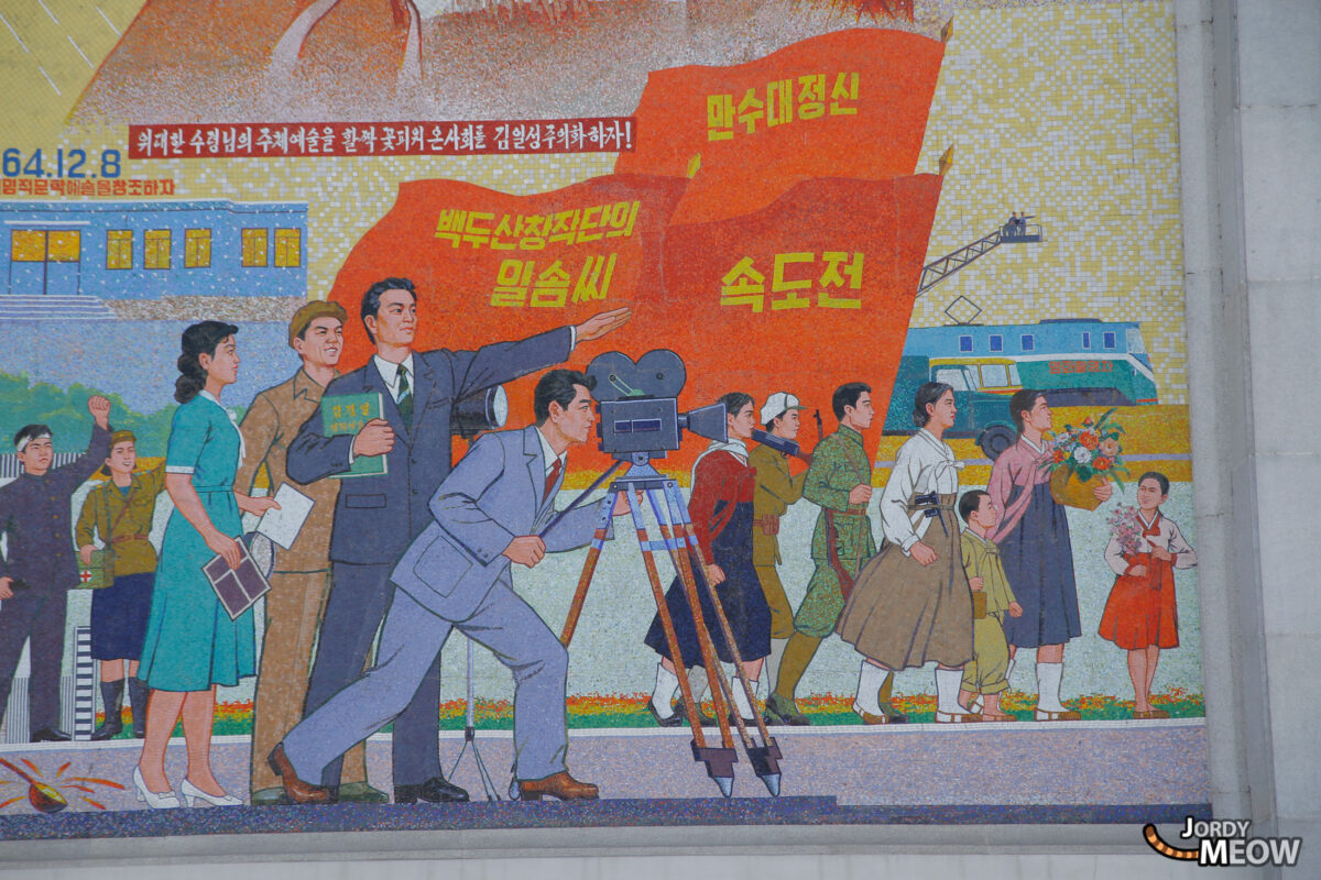 Cameraman at Pyongyang Film Studios