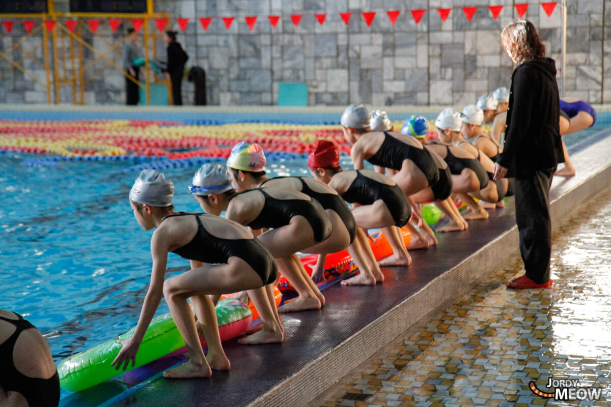 Swimming Girls in Pyongyang