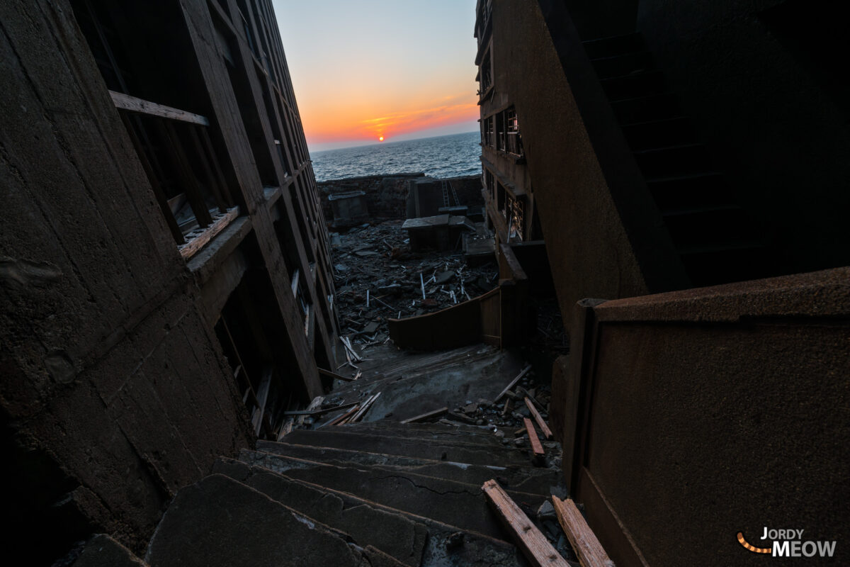 Sunset from the Stairway to Hell