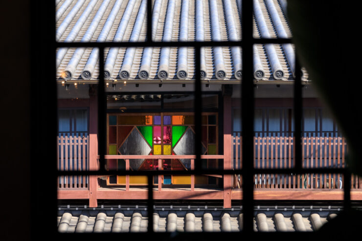 Intricate Japanese Shrine in Tomonoura Port Town