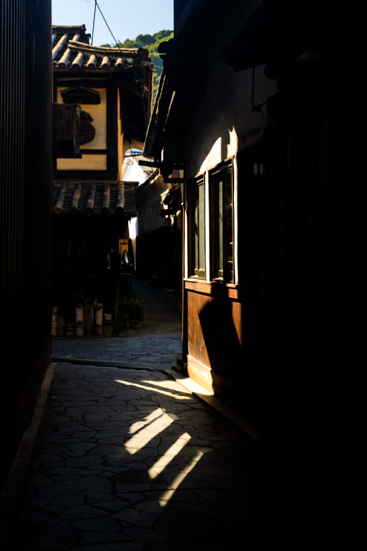 Historic Charming Japanese Alleyway in Tomonoura