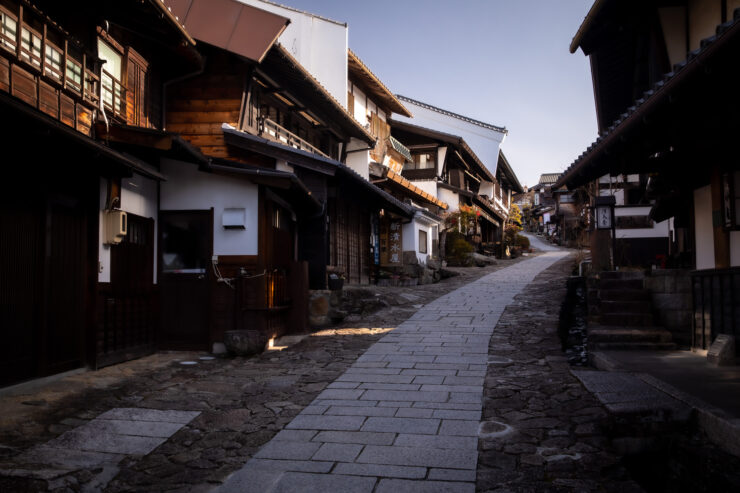 Timeless Japanese post town Magome-juku along Nakasendo trail
