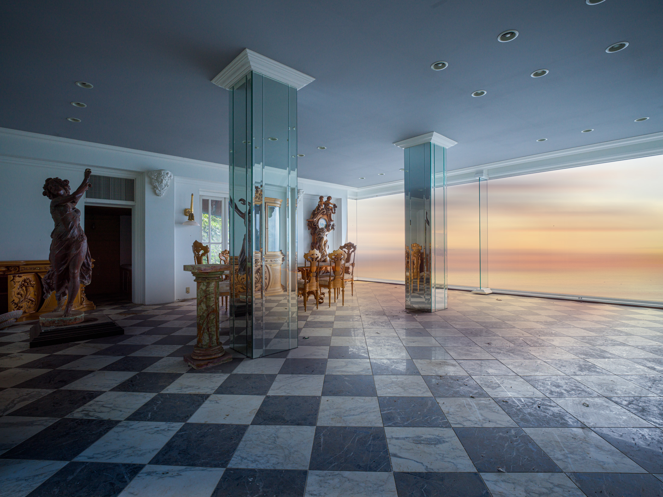 Opulent Marble Mansion Interior Design